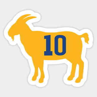 Tim Hardaway Golden State Goat Qiangy Sticker